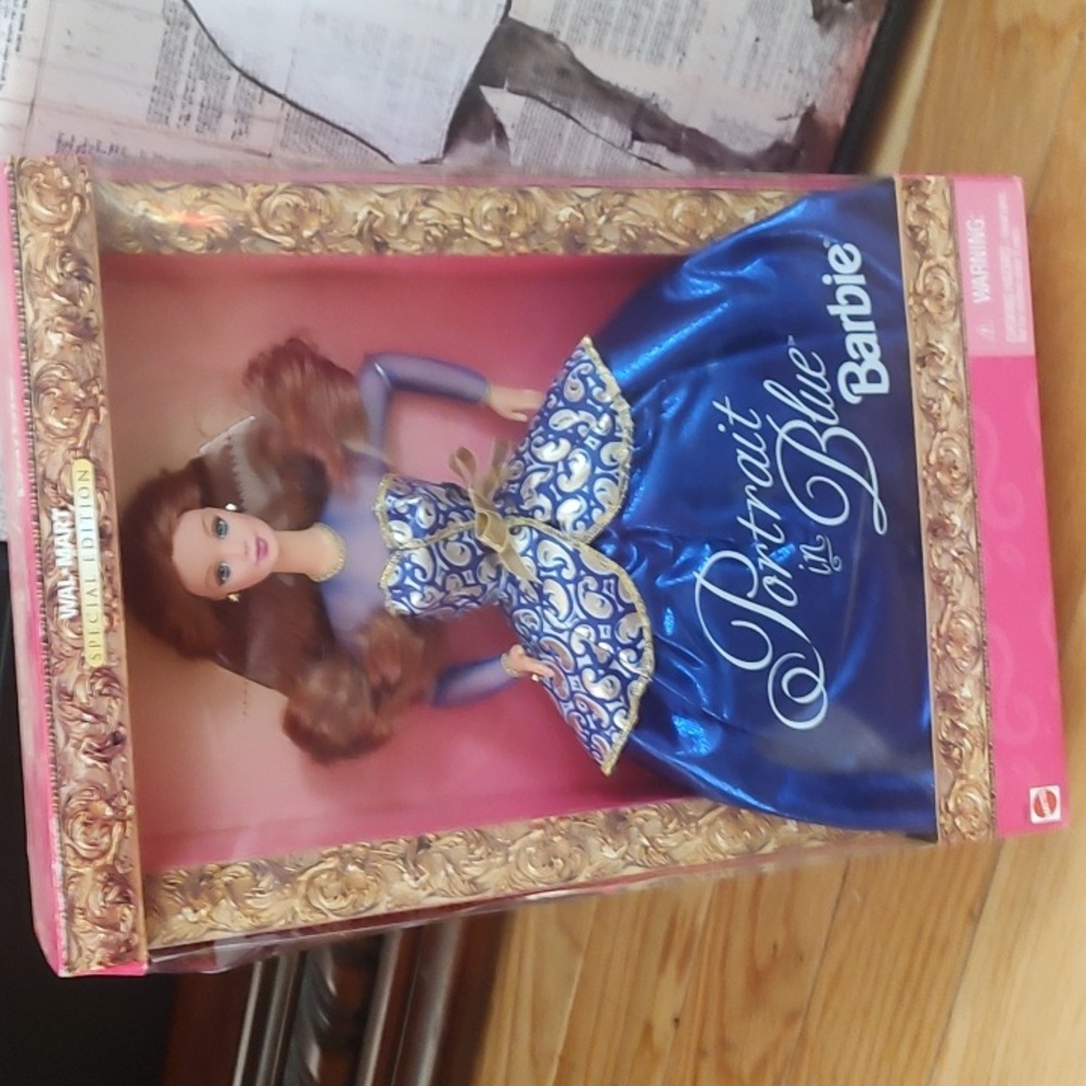 1997 Portrait In Blue Barbie - Picture 2 of 12